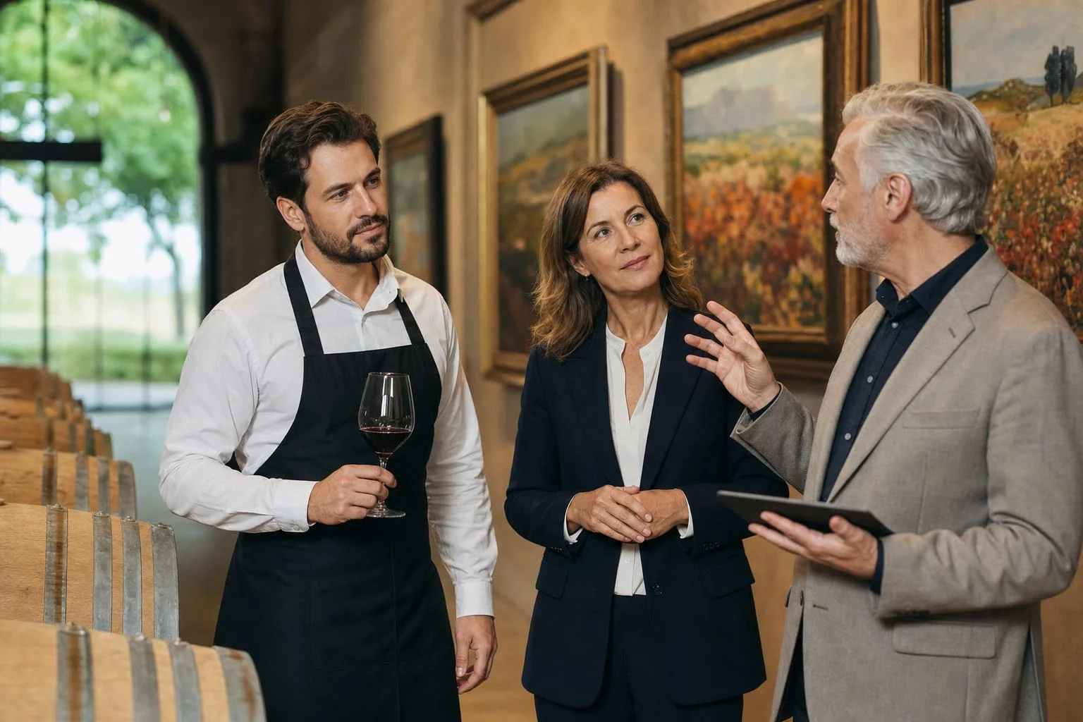 Sommelier, curator or art historian: who should you choose as your guide on a wine-and-art journey?